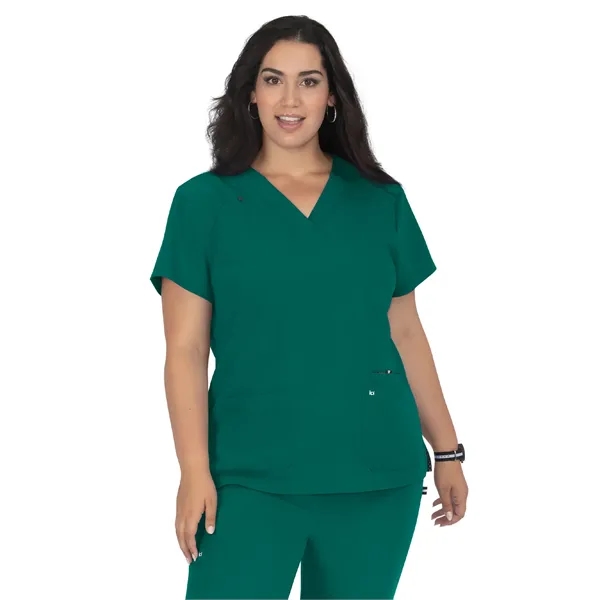 koi - Next Gen - Women's Three-Pocket Wide V-Neck Stretch... - koi - Next Gen - Women's Three-Pocket Wide V-Neck Stretch... - Image 25 of 45