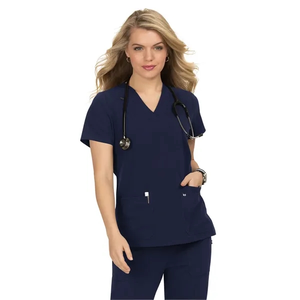 koi - Next Gen - Women's Three-Pocket Wide V-Neck Stretch... - koi - Next Gen - Women's Three-Pocket Wide V-Neck Stretch... - Image 27 of 45