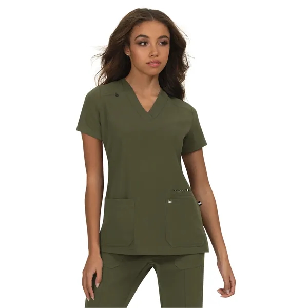 koi - Next Gen - Women's Three-Pocket Wide V-Neck Stretch... - koi - Next Gen - Women's Three-Pocket Wide V-Neck Stretch... - Image 28 of 45