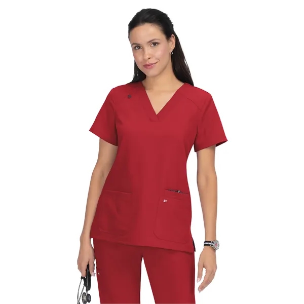 koi - Next Gen - Women's Three-Pocket Wide V-Neck Stretch... - koi - Next Gen - Women's Three-Pocket Wide V-Neck Stretch... - Image 34 of 45