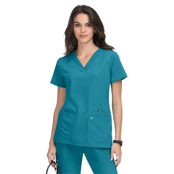 koi - Next Gen - Women's Three-Pocket Wide V-Neck Stretch... - koi - Next Gen - Women's Three-Pocket Wide V-Neck Stretch... - Image 39 of 45
