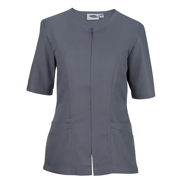 Edwards Industries - Women's Zip-Front Housekeeping Smock... - Edwards Industries - Women's Zip-Front Housekeeping Smock... - Image 3 of 5
