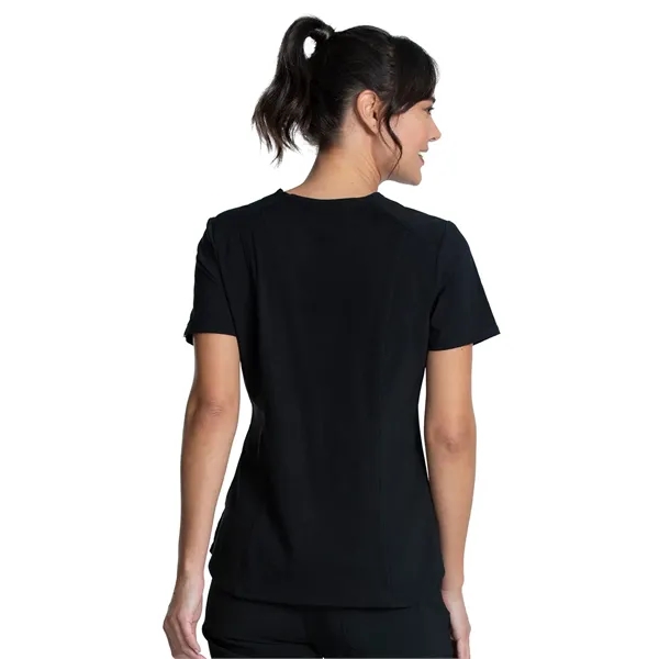 Infinity - Women's Left Chest Pocket Tuckable V-Neck Top - Infinity - Women's Left Chest Pocket Tuckable V-Neck Top - Image 1 of 15