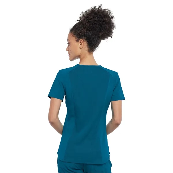 Infinity - Women's Left Chest Pocket Tuckable V-Neck Top - Infinity - Women's Left Chest Pocket Tuckable V-Neck Top - Image 2 of 15