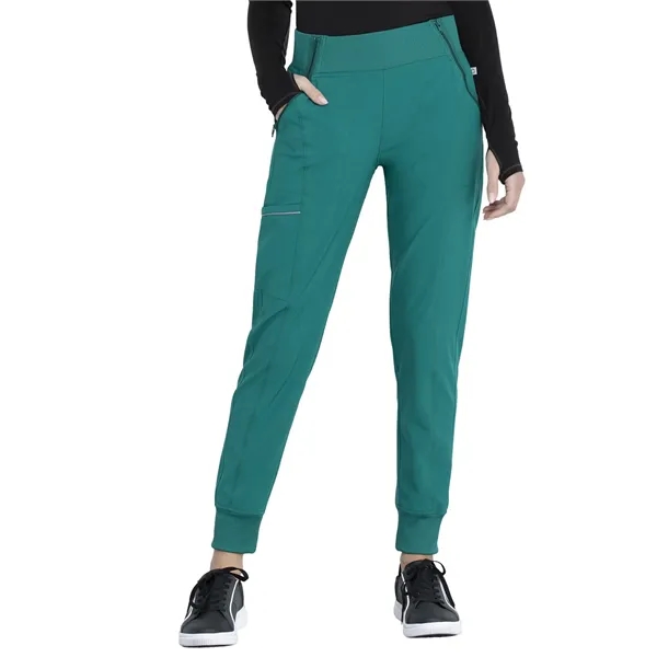 Infinity - Women's Rib-knit Elastic Mid Rise Jogger Pant - Infinity - Women's Rib-knit Elastic Mid Rise Jogger Pant - Image 10 of 29