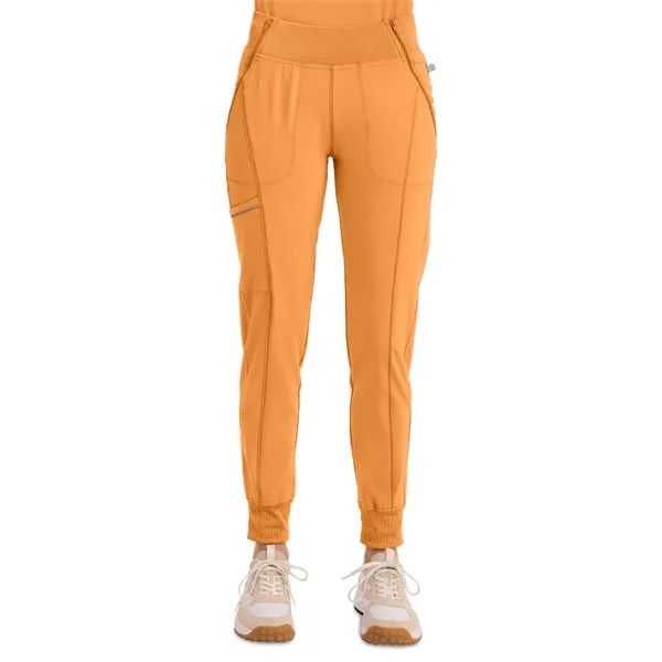 Infinity - Women's Rib-knit Elastic Mid Rise Jogger Pant - Infinity - Women's Rib-knit Elastic Mid Rise Jogger Pant - Image 17 of 29