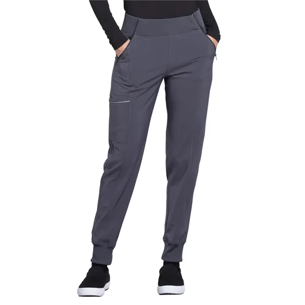 Infinity - Women's Rib-knit Elastic Mid Rise Jogger Pant - Infinity - Women's Rib-knit Elastic Mid Rise Jogger Pant - Image 19 of 29