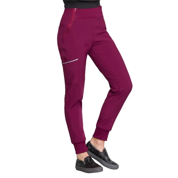Infinity - Women's Rib-knit Elastic Mid Rise Jogger Pant - Infinity - Women's Rib-knit Elastic Mid Rise Jogger Pant - Image 29 of 29