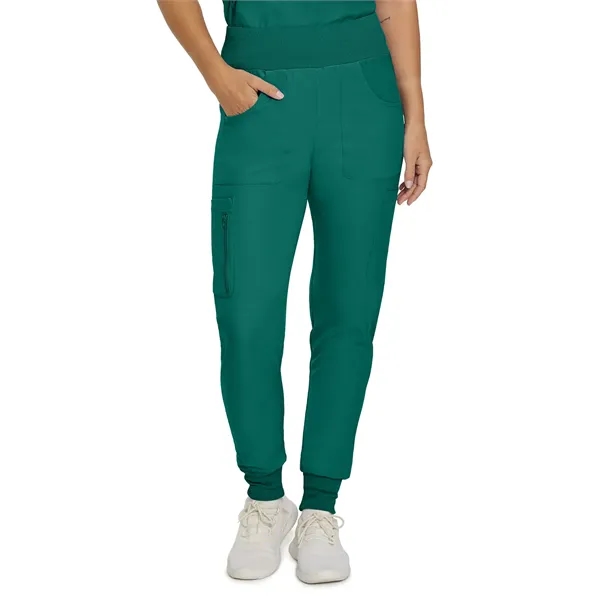 Landau - Forward - Women's Seven-Pocket Mid-Rise Rib-Knit... - Landau - Forward - Women's Seven-Pocket Mid-Rise Rib-Knit... - Image 10 of 25