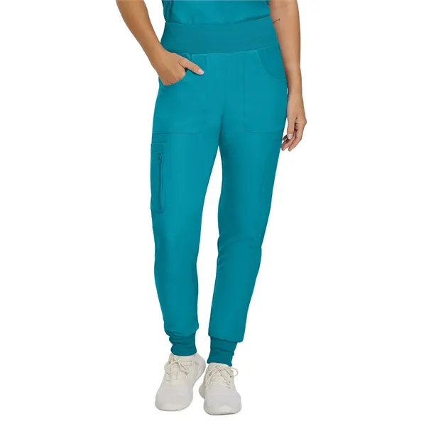 Landau - Forward - Women's Seven-Pocket Mid-Rise Rib-Knit... - Landau - Forward - Women's Seven-Pocket Mid-Rise Rib-Knit... - Image 22 of 25