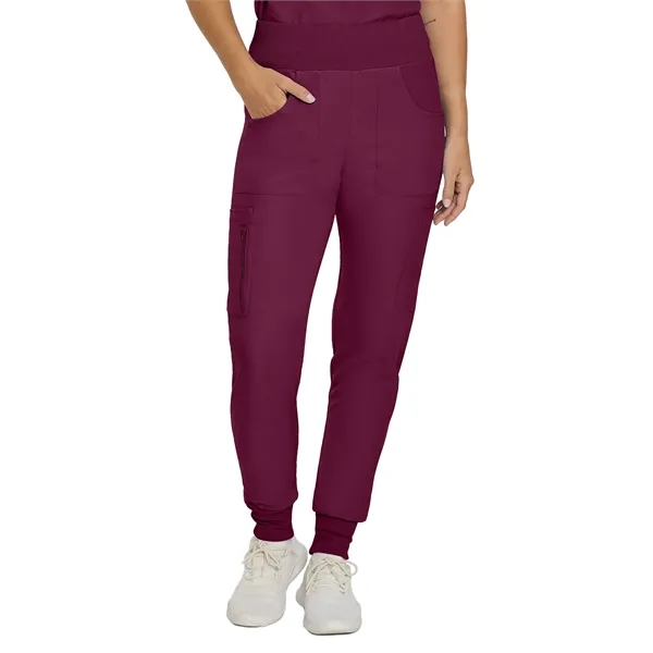 Landau - Forward - Women's Seven-Pocket Mid-Rise Rib-Knit... - Landau - Forward - Women's Seven-Pocket Mid-Rise Rib-Knit... - Image 25 of 25