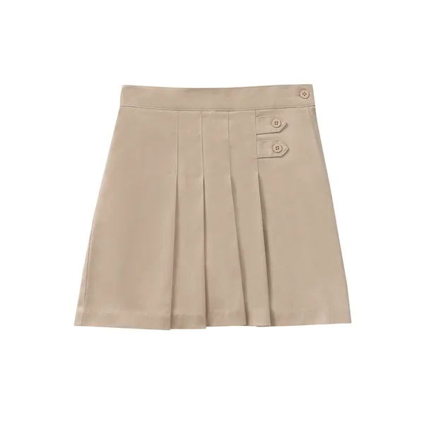 Classroom Uniforms - Girls' Plus Stretch Pleated Tab Scooter - Classroom Uniforms - Girls' Plus Stretch Pleated Tab Scooter - Image 2 of 2