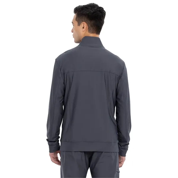 Cherokee - Form - Men's Stand Up Collar Zip Front Jacket - Cherokee - Form - Men's Stand Up Collar Zip Front Jacket - Image 4 of 5
