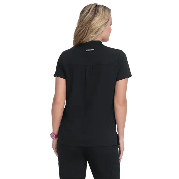 koi - Next Gen - Women's Four-Pocket Zipper-Neck Mandarin... - koi - Next Gen - Women's Four-Pocket Zipper-Neck Mandarin... - Image 1 of 11