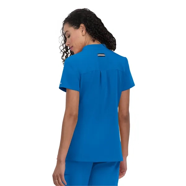 koi - Next Gen - Women's Four-Pocket Zipper-Neck Mandarin... - koi - Next Gen - Women's Four-Pocket Zipper-Neck Mandarin... - Image 8 of 11