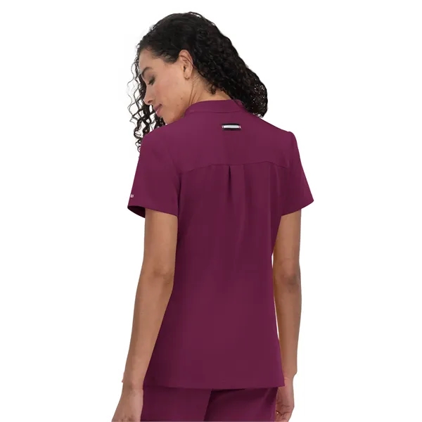 koi - Next Gen - Women's Four-Pocket Zipper-Neck Mandarin... - koi - Next Gen - Women's Four-Pocket Zipper-Neck Mandarin... - Image 10 of 11