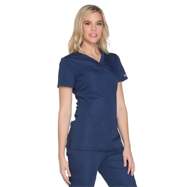 Cherokee - Workwear Originals - V-Neck Top - Cherokee - Workwear Originals - V-Neck Top - Image 11 of 23