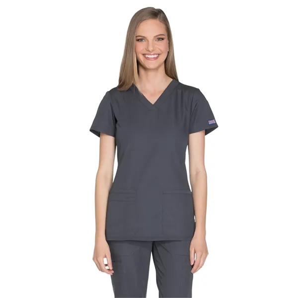 Cherokee - Workwear Originals - V-Neck Top - Cherokee - Workwear Originals - V-Neck Top - Image 13 of 23