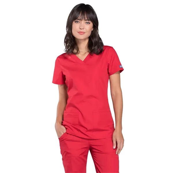 Cherokee - Workwear Originals - V-Neck Top - Cherokee - Workwear Originals - V-Neck Top - Image 15 of 23
