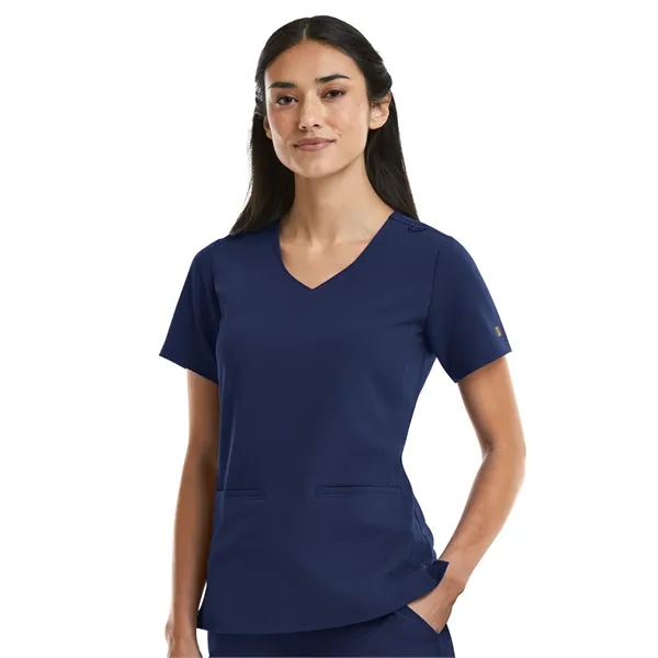 Maevn - Matrix Pro - Women's Two-Pocket Curved V-Neck Top - Maevn - Matrix Pro - Women's Two-Pocket Curved V-Neck Top - Image 2 of 6