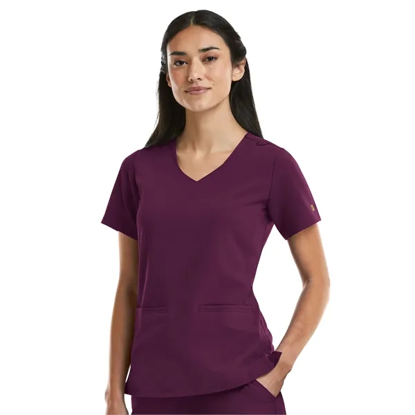 Maevn - Matrix Pro - Women's Two-Pocket Curved V-Neck Top - Maevn - Matrix Pro - Women's Two-Pocket Curved V-Neck Top - Image 6 of 6