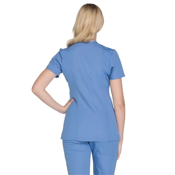 Cherokee - Workwear Originals - Women's Mock Wrap Top - Cherokee - Workwear Originals - Women's Mock Wrap Top - Image 4 of 23