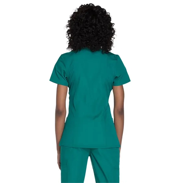 Cherokee - Workwear Originals - Women's Mock Wrap Top - Cherokee - Workwear Originals - Women's Mock Wrap Top - Image 8 of 23