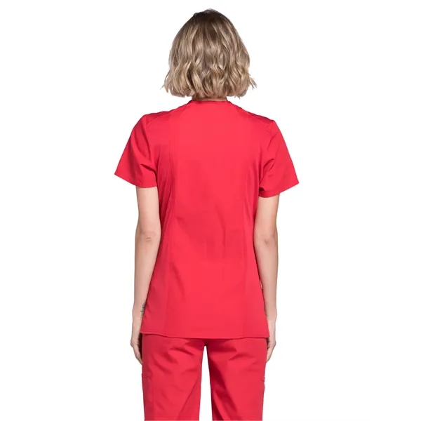 Cherokee - Workwear Originals - Women's Mock Wrap Top - Cherokee - Workwear Originals - Women's Mock Wrap Top - Image 14 of 23
