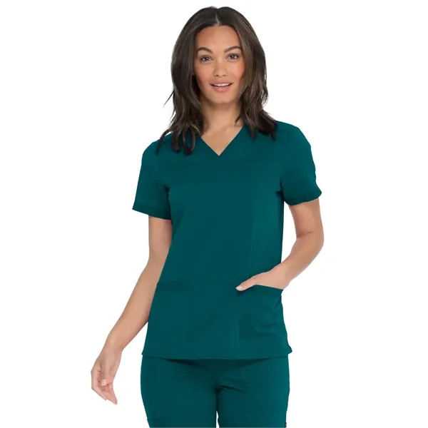 Dickies Medical - Balance - Women's V-Neck Top With Rib K... - Dickies Medical - Balance - Women's V-Neck Top With Rib K... - Image 3 of 13