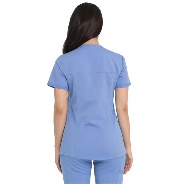 Dickies Medical - Balance - Women's V-Neck Top With Rib K... - Dickies Medical - Balance - Women's V-Neck Top With Rib K... - Image 4 of 13