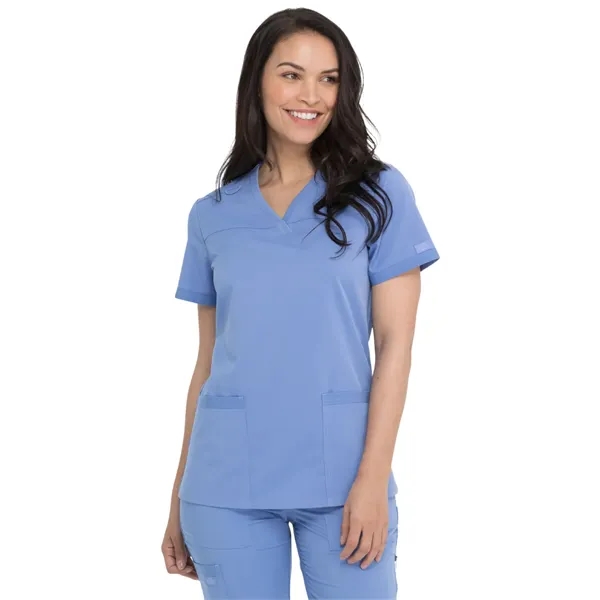 Dickies Medical - Balance - Women's V-Neck Top With Rib K... - Dickies Medical - Balance - Women's V-Neck Top With Rib K... - Image 5 of 13