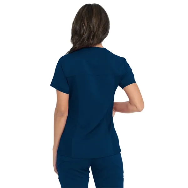 Dickies Medical - Balance - Women's V-Neck Top With Rib K... - Dickies Medical - Balance - Women's V-Neck Top With Rib K... - Image 6 of 13