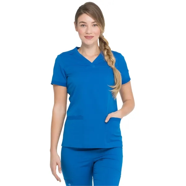 Dickies Medical - Balance - Women's V-Neck Top With Rib K... - Dickies Medical - Balance - Women's V-Neck Top With Rib K... - Image 11 of 13