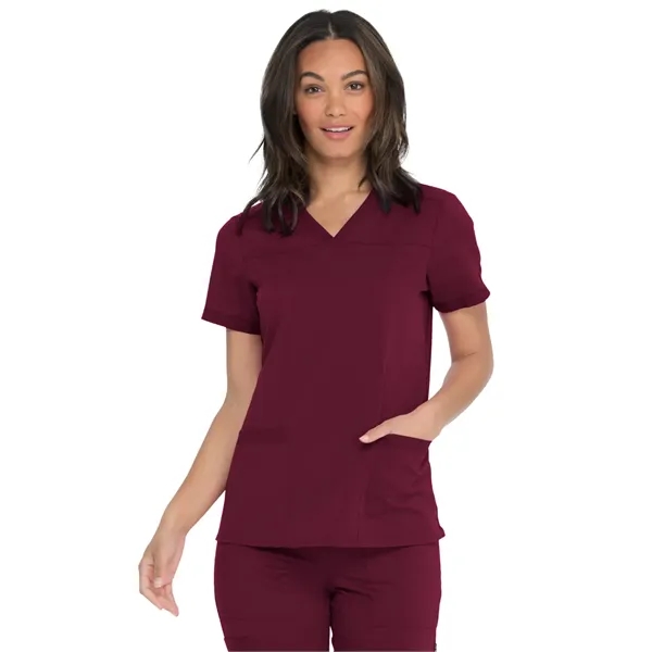 Dickies Medical - Balance - Women's V-Neck Top With Rib K... - Dickies Medical - Balance - Women's V-Neck Top With Rib K... - Image 13 of 13