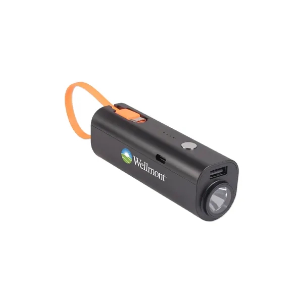5000 MAh Power Bank With Flashlight - 5000 MAh Power Bank With Flashlight - Image 3 of 5