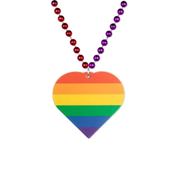 Heart Pride Medallion Beads - Heart Pride Medallion Beads - Image 1 of 1