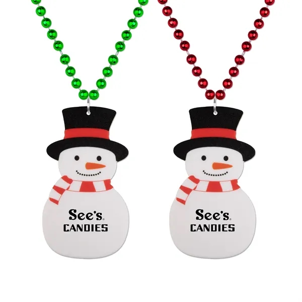 Snowman Medallion Beads - Snowman Medallion Beads - Image 0 of 1