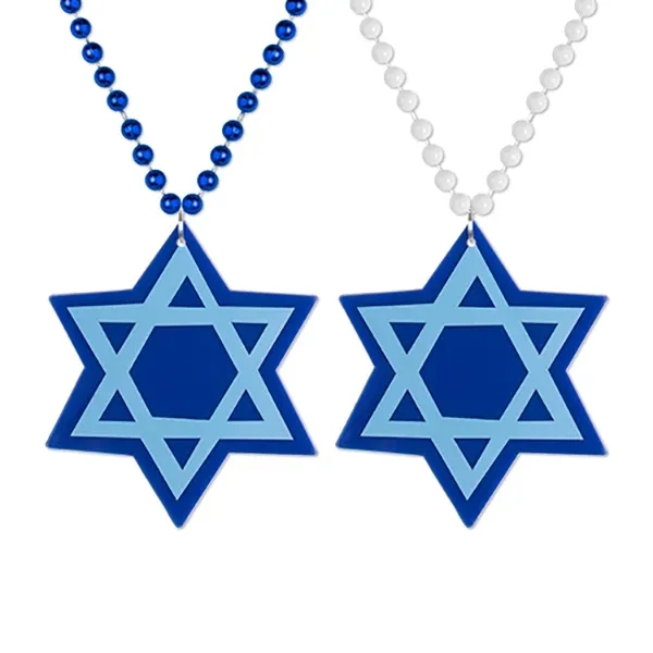 Star of David Medallion Beads - Star of David Medallion Beads - Image 1 of 1