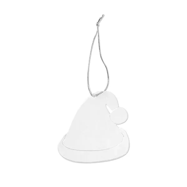 Acrylic Style Santa Hat Ornament - Acrylic Style Santa Hat Ornament - Image 1 of 1