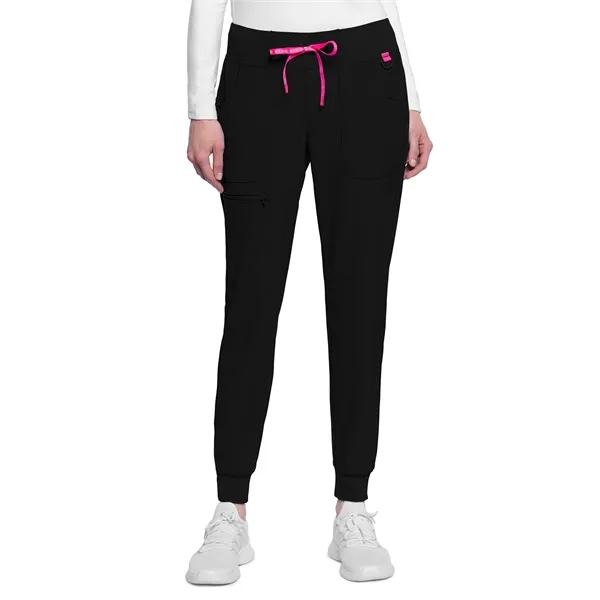 Med Couture - MC AMP - Women's 5-Pocket Mid Rise Jogger Pant - Med Couture - MC AMP - Women's 5-Pocket Mid Rise Jogger Pant - Image 3 of 29