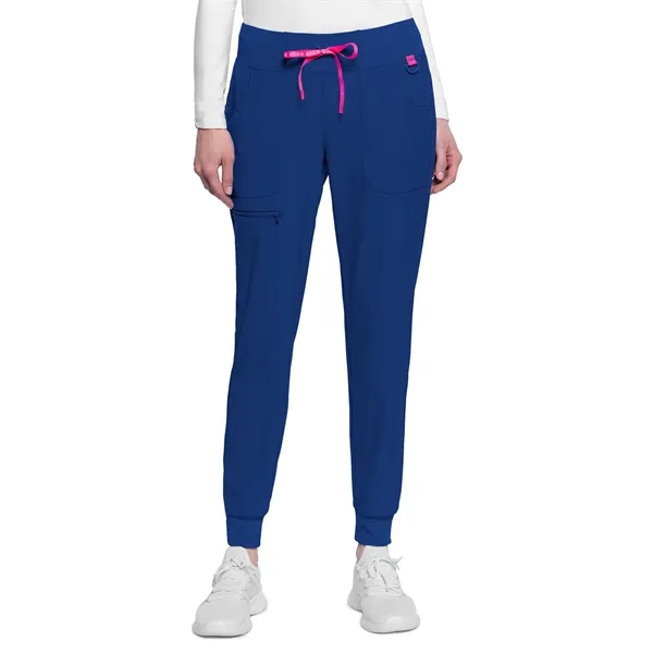 Med Couture - MC AMP - Women's 5-Pocket Mid Rise Jogger Pant - Med Couture - MC AMP - Women's 5-Pocket Mid Rise Jogger Pant - Image 21 of 29