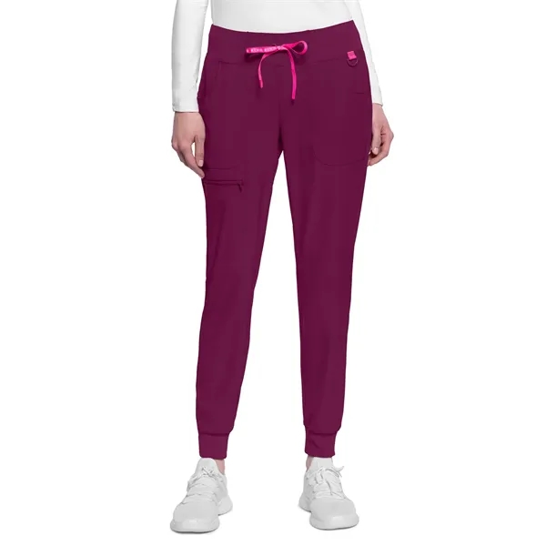 Med Couture - MC AMP - Women's 5-Pocket Mid Rise Jogger Pant - Med Couture - MC AMP - Women's 5-Pocket Mid Rise Jogger Pant - Image 29 of 29