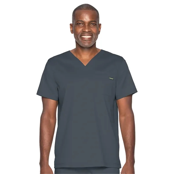 Landau - ProFlex - Unisex Two-Pocket Tuckable V-Neck Top - Landau - ProFlex - Unisex Two-Pocket Tuckable V-Neck Top - Image 2 of 8
