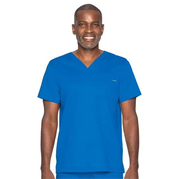 Landau - ProFlex - Unisex Two-Pocket Tuckable V-Neck Top - Landau - ProFlex - Unisex Two-Pocket Tuckable V-Neck Top - Image 3 of 8