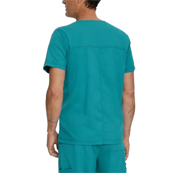 Landau - ProFlex - Unisex Two-Pocket Tuckable V-Neck Top - Landau - ProFlex - Unisex Two-Pocket Tuckable V-Neck Top - Image 5 of 8