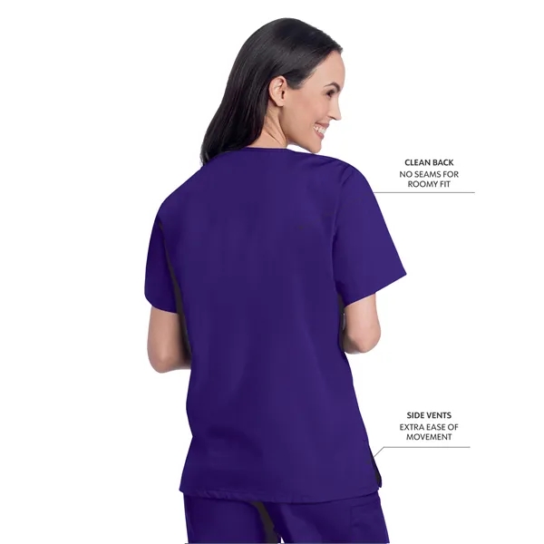 Landau - ScrubZone - Women's Three-Pocket Clean Back V-Ne... - Landau - ScrubZone - Women's Three-Pocket Clean Back V-Ne... - Image 6 of 23