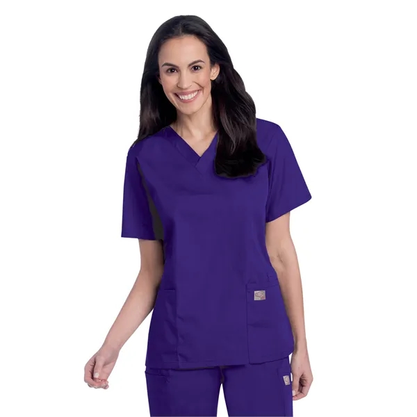 Landau - ScrubZone - Women's Three-Pocket Clean Back V-Ne... - Landau - ScrubZone - Women's Three-Pocket Clean Back V-Ne... - Image 7 of 23