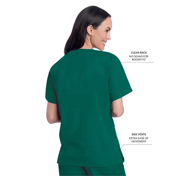 Landau - ScrubZone - Women's Three-Pocket Clean Back V-Ne... - Landau - ScrubZone - Women's Three-Pocket Clean Back V-Ne... - Image 10 of 23