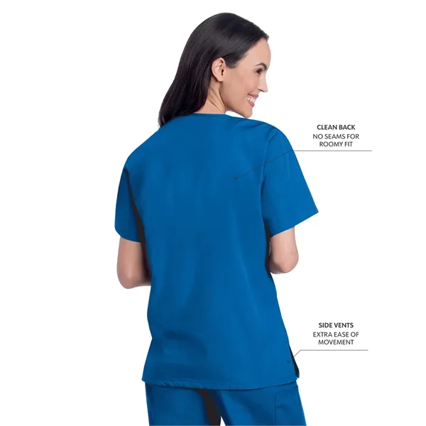 Landau - ScrubZone - Women's Three-Pocket Clean Back V-Ne... - Landau - ScrubZone - Women's Three-Pocket Clean Back V-Ne... - Image 14 of 23
