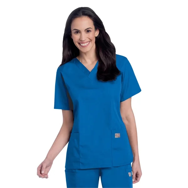 Landau - ScrubZone - Women's Three-Pocket Clean Back V-Ne... - Landau - ScrubZone - Women's Three-Pocket Clean Back V-Ne... - Image 15 of 23